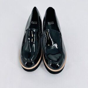 Eileen Fisher Women's Harria Platform Loafer Size 6.5 In Black Patent Leather